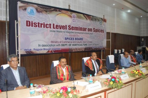 Two-day long district level seminar on Spices inaugurated Two-day long district level seminar on Spices inaugurated